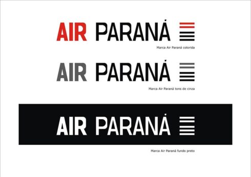 Air Paraná - Logomarca da empresa Air Paraná Compressores. Análise de cores
