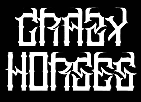 Crazy Horses - Logotipo para a banda Crazy Horses
