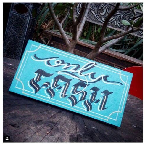 Lettering Ornamental - Estudos para Lettering Ornamental Decorativo
