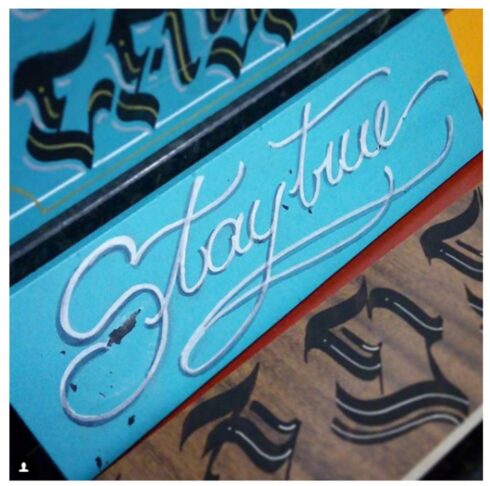 Lettering Ornamental - Estudos para Lettering Ornamental Decorativo