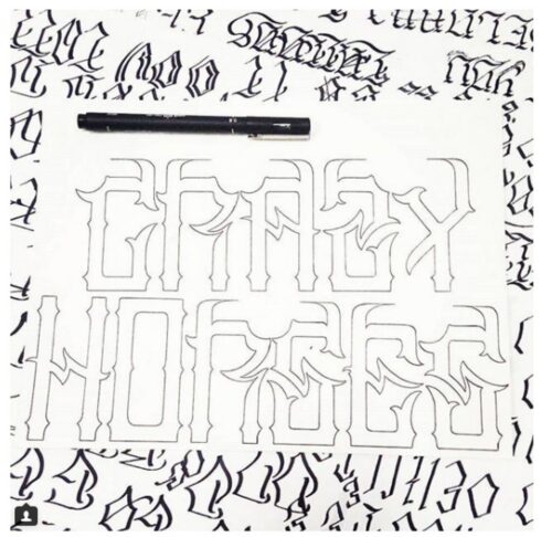 Lettering Ornamental - Estudos para Lettering Ornamental Decorativo
