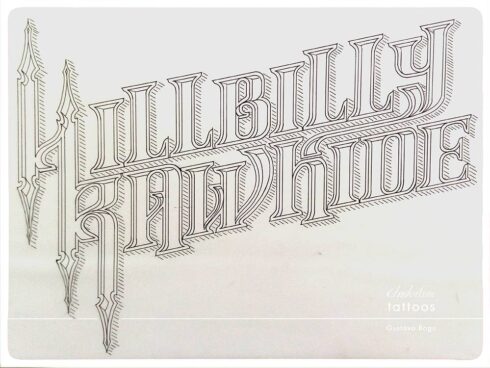 Lettering Ornamental - Estudos para Lettering Ornamental Decorativo