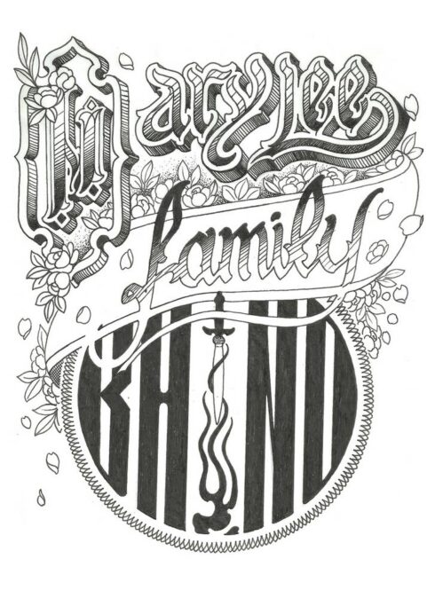 Lettering Ornamental - Estudos para Lettering Ornamental Decorativo