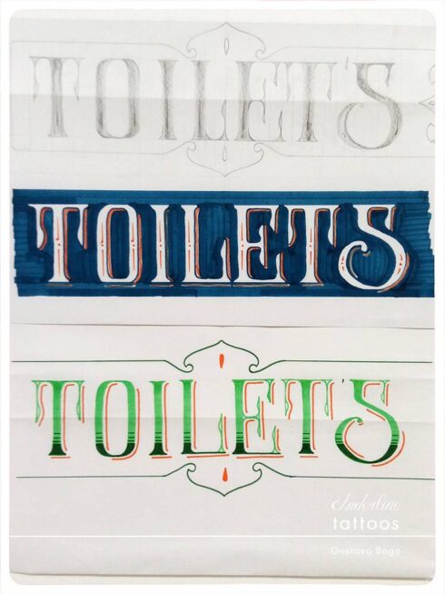 Lettering Ornamental - Estudos para Lettering Ornamental Decorativo
