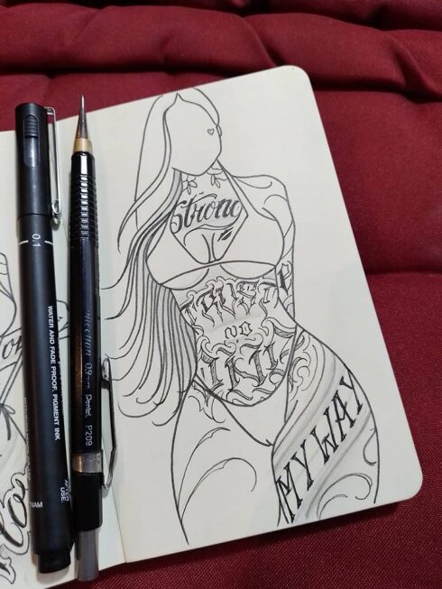 Lettering Ornamental - Estudos para Lettering Ornamental Decorativo