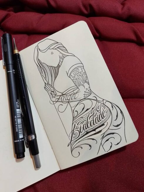 Lettering Ornamental - Estudos para Lettering Ornamental Decorativo