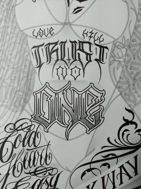 Lettering Ornamental - Estudos para Lettering Ornamental Decorativo