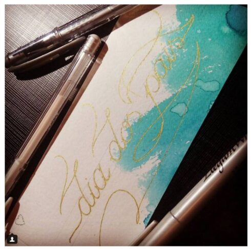 Lettering Ornamental - Estudos para Lettering Ornamental Decorativo