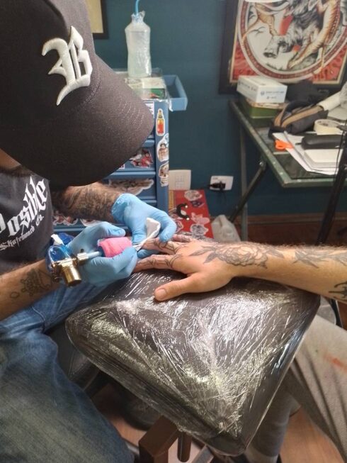 Lettering Ornamental - Tatuagem Lettering Ornamental Decorativo