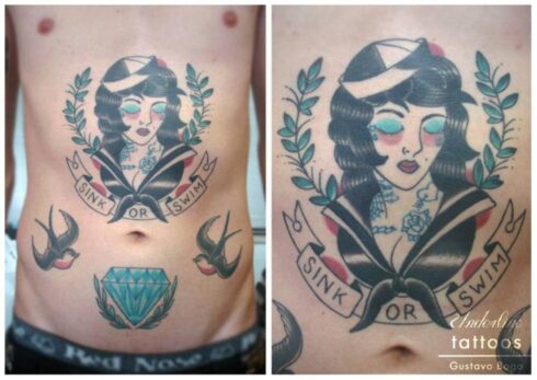 Tatuagem Tradicional - Tatuagem Tradicional. Old School