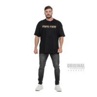 Camiseta Oversized Gold Ultra Confort 100% algodão 30.1 Penteado - Coleção Ponta Firme