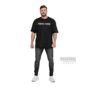 Camiseta Oversized Gold Ultra Confort 100% algodão 30.1 Penteado - Coleção Ponta Firme