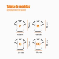 Camiseta Oversized Gold Ultra Confort 100% algodão 30.1 Penteado - Coleção Ponta Firme
