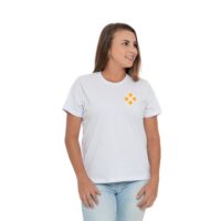 Camiseta TShirt Gold Ultra Confort 100% algodão 30.1 Penteado - Coleção One Love S1 - Branca